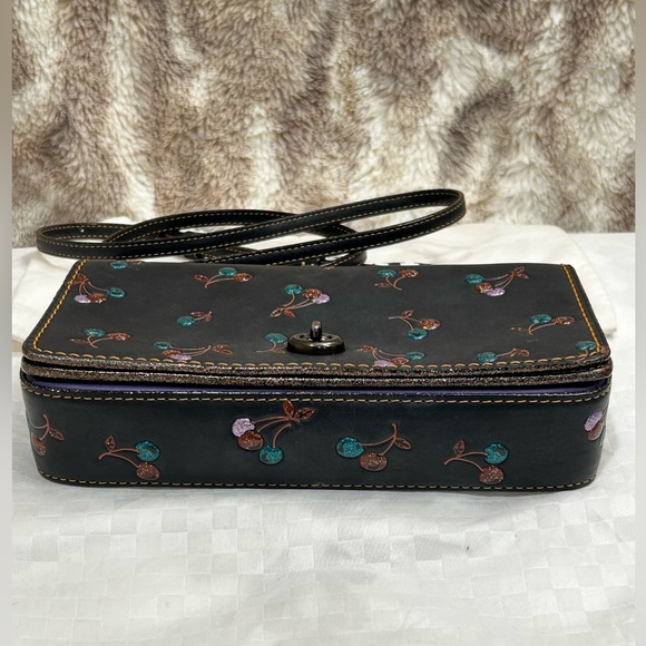 Coach 1941 black glitter cherry dinky crossbody bag - Picture 4 of 7